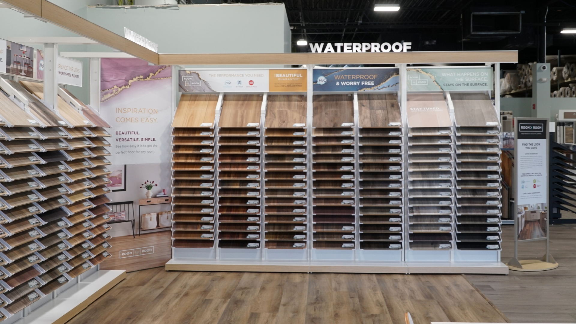 flooring store showroom in Edmonton, AB